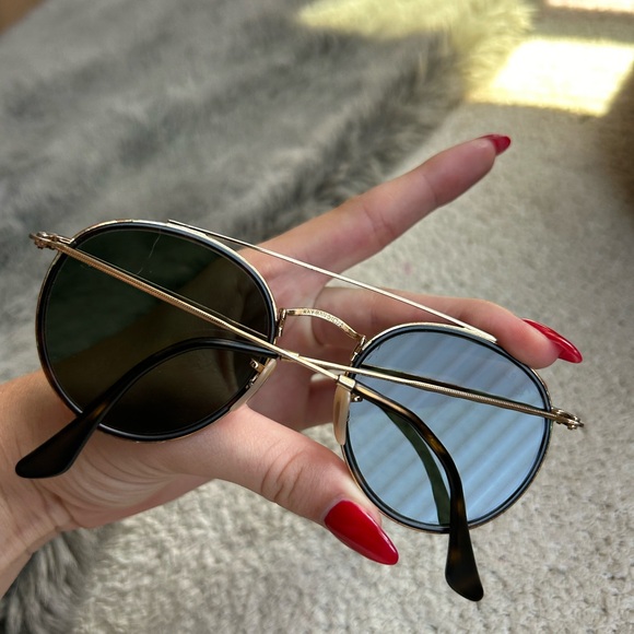 RAY-BAN ROUND DOUBLE BRIDGE sunglasses - Picture 7 of 10